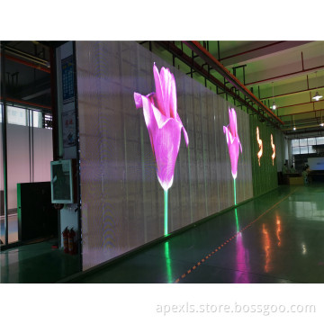 Large Transparent LED Video Facade
